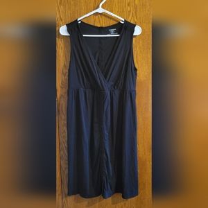 Motherhood Maternity 3 in 1 Labor and Delivery gown, black, size Medium.